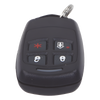 Control remoto inalámbrico tipo llavero de 4 botones con funciones programables para sistemas de alarma