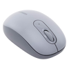 Mouse Inalámbrico 2.4G 800/1200/1600/2400 DPI | Función de 3 botones | Alcance 10m | Silencioso |  Ergonómico | Anti-caída y Anti-interferencias | Batería Alcalina AA incluida  | Color Grey.