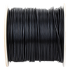 Bobina de Cable de 305 Metros (1000 Pies) Cat5e, Aleación de Cobre y Aluminio (CCA), Color Negro, Uso Intemperie, Doble Forro