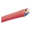 Bobina de Cable UTP de 4 Pares, Vari-MaTriX, Cat6A, 23 AWG, LSZH (Libre de Gases Tóxicos), Color Rojo, 305 Metros (1000 Pies)
