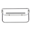 Soporte para Laptop / Plegable / Ajustable de 87 a 131 mm / Amplia compatibilidad 11''-16'' / Capacidad de carga 20 KG / Antideslizante /  Ultra Ligero / Metal / ABS / Silicona / Color Plata