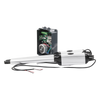 Kit de brazos para automatizar portones vehiculares abatibles de 2 hojas/ 3 Mts / 300 Kg / Uso solo residencial / Compatible con respaldo de energía