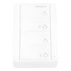 Control Pico inalámbrico de 4 botones para encender y apagar dos grupos de luces, con batería de 10 años, compatible con Caseta Wireless, RadioRA 2 y HomeWorks QS