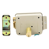Cerradura Eléctrica / Incluye Llave / Derecha/ Con Botón integrado /Exterior