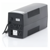 UPS de 850VA/510W / Topología Línea Interactiva / Entrada y Salida 120 Vca / Regulador de Voltaje AVR 80-150 Vca / Clavija NEMA 5-15P / 4 Tomas NEMA 5-15R /Sin RJ11 ni RJ45
