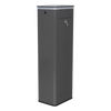 Barrera Vehicular Izquierda / Soporta Brazo ARTICULADO de Hasta 4 Metros / Final de Carrera Ajustable Por Programación / Tiempo de Apertura de 3 Segundos / Con Corona Led Semaforizada
