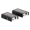 Extensor KVM USB | Acceso remoto PC | Hasta 100 m Cat5e | 1920x1200 | Protección ESD | Ajuste deskew