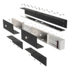 Montaje Ajustable Para Chapa Magnética: MAG1200D.