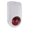 Sirena Estrobo SFIRE SF-06R / 110 dB / 12 VCC / Estrobo Rojo Integrado / Uso Interior y Exterior