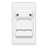Centro de Control de Acceso Compacto Ubiquiti UniFi / Terminal de Bloqueo 12V / Entradas Adicionales Sensor y Botón / Alimentación PoE++ / Conexión para Dos Lectores o Cámaras / Uso Interior