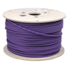 Bobina de Cable Blindado F/UTP de 4 Pares, Z-MAX, Cat6A, Soporte de Aplicaciones 10GBase-T, LS0H (Libre de Gases Toxicos), Color Violeta, 305 Metros (1000 Pies)