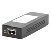 Inyector Super Hi-PoE / 56 Vcc / 60 Watts / Para Domos HIKVISION PTZ / IP (-AE / DE) / Soporta 802.3 af / at / Para Aplicaciones de CCTV