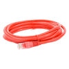 Cable de Parcheo UTP Cat6 - 3.0 Metros (9.84 Pies) - Rojo