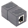 Acoplador (Extensor de Cable Ethernet RJ45 a RJ45) | 1000Mbps | Compatibilidad con Cat7 Cat6A Cat6 Cat5e | Compatible con POE | Ignífugo | ABS