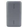 Power Bank de 20000mAh | 3 Salidas 100W Max. | USB-A + 2 USB-C | PD 3.0 | QC3.0 | FCP | SCP | Pantalla Inteligente | Carcasa Ignifuga | Color Gris | Incluye Cable USB de 50cm | Carga tu Laptop de Manera Segura.