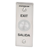 Botón de Salida con Aro Iluminado Color Verde y Rojo / IP65 / Buzzer / Función Toggle (Enclavado) / Temporizador  / Relevador NC/NO/ Uso Exterior e Interior.