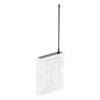 Receptor de control de visera para RadioRA 2 con 4 salidas de contacto seco para puertas de garaje o portones y entrada de seguridad, color blanco