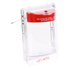 Cubierta Protectora Serie Stopper IIÆ De Policarbonato Super Resistente, Montaje Empotrado, Texto En Inglés, Sin Bocina