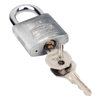 Candado Metálico de Gancho Corto / Llave PH-32 para 4 pernos de combinación / Cuenta con barreno para salida de agua.