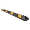 Tope Vehicular P / Estacionamiento / 183cm / Color Negro-Amarillo / 8 Franjas Reflejantes.