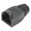 Bota Plástica para Protección de Plug RJ45, Color Negro