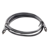 Cable USB-C a USB-C | 1 Metro | Carga Rápida de hasta 60W | Transferencia de datos de 480 Mbps | PD3.0 | QC 4.0/3.0/2.0 | FPC | AFC | Duradero y Flexible| Caja ABS | Cubierta de TPE | Color Negro.