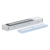 Chapa Magnética de 600 Lbs (272 Kg) / Montaje en Puerta Normal / Certificado CE /  Uso en Interior / Magnetismo Anti-residual