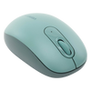 Mouse Inalámbrico 2.4G 800/1200/1600/2400 DPI | Función de 3 botones | Alcance 10m | Silencioso |  Ergonómico | Anti-caída y Anti-interferencias | Batería Alcalina AA incluida  | Color Green.