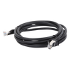Cable de Parcheo FTP Cat6 - 2.0 Metros (6.56 Pies) - Negro