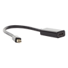 Convertidor Mini Display Port a HDMI / 4K@30Hz / Thunderbolt / Blindaje Interno Múltiple / Carcasa ABS / Longitud de 25 cm (9.84 pulgadas)