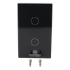 (ZigBee) Apagador switch inalámbrico ZigBee, control de 2 regresos de carga, 110V