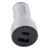 Cargador de Auto 52.5W | Puerto USB-A y USB-C | Carga Rápida | Compatible con Vehículos de 12 y 24 VCD | PD3.0 + QC3.0 | Chip Inteligente | Diseño Compacto Mayor Eficiencia Energética | Caja de Aluminio
