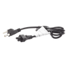 Cable de Alimentación Eléctrica para 120-240 Vca / 1.8 Metros (5.91 Pies) / Trifásico / Conector Tipo Mouse