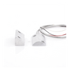 Contacto Magnético para Piso Uso Rudo / Salida Dual NC/NA / GAP 65 mm (2.5 in) / Aluminio / Cable Blindado 55 cm / UL & CE