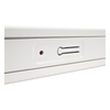 Letrero LED de Emergencia SALIDA / Voltaje Dual 120/240 VAC / Montaje Universal / Batería Ni-Cd Incluida