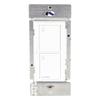 Interruptor de pared inteligente on/off Caseta Wireless, voltaje dual 120/277 V, 5 A en LED, sin cable neutro, compatible con controles Pico y Smart Bridge