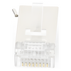 Conector RJ45 para Cable FTP/STP Categoría 5E - Blindado con Pin a Tierra