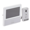 KIT DE VIDEOPORTERO IP COLOR NEGRO / Apertura con app / Súper elegante / Monitor WIFI / Alimentación 110vca