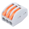 Conector Compacto para 1 Cable de Entrada 2 Cables de Salida / Cables Compatibles 12AWG-28AWG