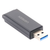 Lector de tarjetas SD portátil USB 3.0 de doble ranura / adaptador de tarjeta de memoria flash concentrador para TF SD Micro SD SDXC SDHC MMC RS-MMC Micro SDXC Micro SDHC UHS-I