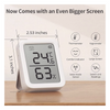 Medidor de temperatura y humedad Datos en pantalla / inalámbrico BLUETOOTH compatible con HUB SwitchBot