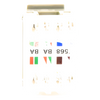 Conector Jack Estilo 110 (de Impacto), Tipo Keystone, Categoría 6, de 8 Posiciones y 8 Cables, Color Gris