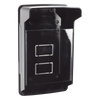 Carcasa Protectora Universal Color Negro con Tapadera de Acrílico / Medidas 245 × 143 × 83 mm / Compatible con Múltiples Modelos de Control de Acceso