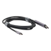 Cable USB-C 3.1 a HDMI 4K | 1.5 Metros (4.92 Pies) | Compatible con Thunderbolt 3 & 4 | Adaptador Tipo-C a HDMI | 4k@60Hz | Soporta Modo Espejo y Modo Extendido | Carcasa de Aluminio | Nylon Trenzado | Conector Niquelado | Blindaje Multicapa