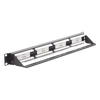 Panel de Parcheo de Impacto (110) UTP de 24 Puertos Cat5e, 19 Pulgadas con Barra para Organizar Cable