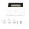 (AX HYBRID PRO) Teclado Compatible con el Panel Hybrid Pro Hikvision DS-PHA64-LP y DS-PHA64-LP(B) / Pantalla LCD / 2 zonas cableadas / 1 salida de alarma / 64 Llaveros