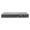 Splitter HDMI 1x2 | 4K@60Hz | Extractor de Audio | Down Scaler | HDR  4:4:4 | EDID | 18Gbps