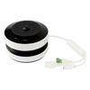 (HikFire) Mini Fisheye IP 4 Megapixel con Detector de Humo Puntual  / Autónomo / Entrada y Salida de Alarma / 15 mts IR / PoE / WDR 120 dB / Alarma de 85 dB / MicroSD 128GB / Compatible con Hik-Connect