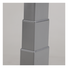 Base de Escritorio Motorizado Profesional / Altura Ajustable 60-125cm / Estructura Estable / Funcionamiento Suave / 3 Preset de Posiciones / Color Gris / Soporta hasta 100Kg de carga