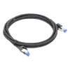 Cable Ethernet Cat8 CLASS F/FTP Redondo con Malla de Nylon 2 Metros (6.56 Pies)